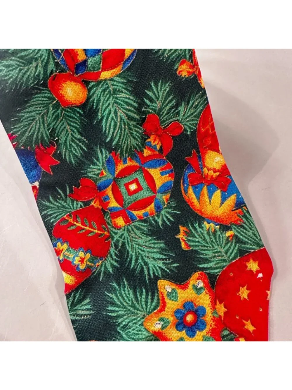 Cape Cod Neckwear Christmas Tie Mens Necktie Cotton Vintage Accessories